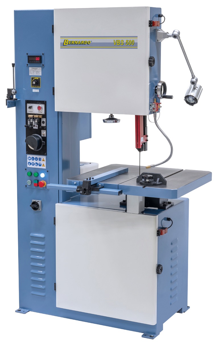 VBS 500 - Vertikalbandsav til metal og plast, på tilbud!