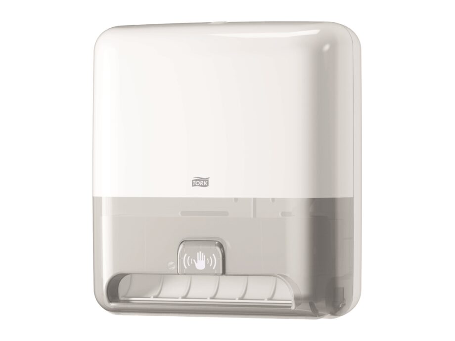 Hvid Tork Håndklæderulle Dispenser med Sensor - Matic H1