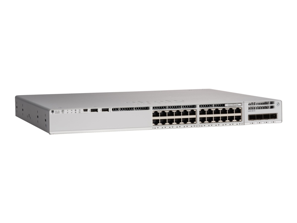 Cisco Catalyst 9200L Switch med PoE - Monterbar Stativ