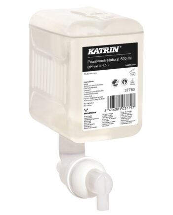 Katrin Pure Clean Skumsæbe 500 ml - Pakke med 12 Stk.