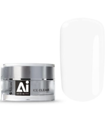 Silcare Affinity Medium-Tykt Neglelak Gel Ice Clear 30g