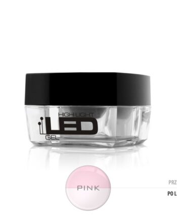 Lyserød Silcare High Light LED Gel - 30g, Medium Tyk