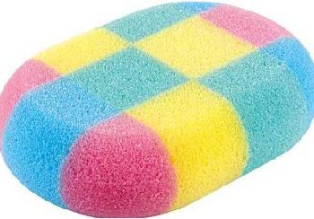 Top Choice Badsvamp Oval Multifarvet - Fantastisk Tilbud!