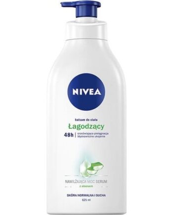 Nivea Beroligende Body Lotion med Pumpe 625ml - Black Friday Tilbud