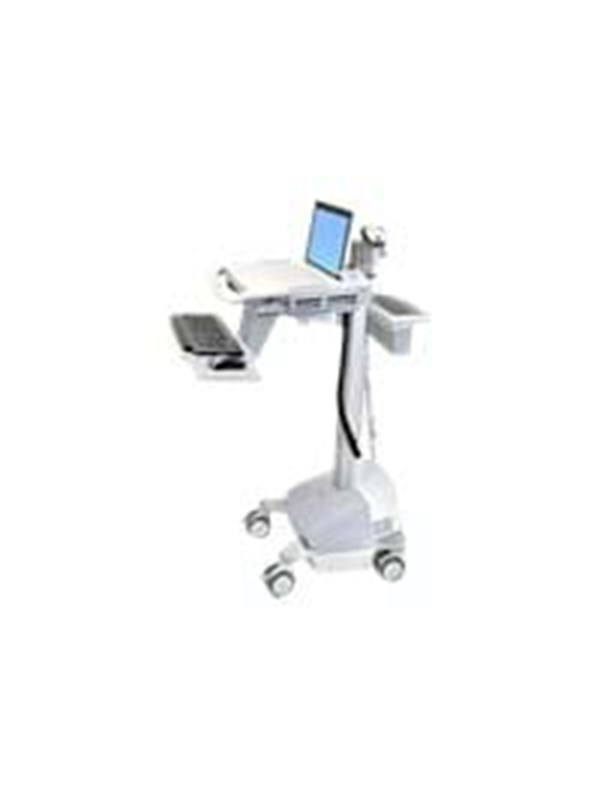 Ergotron Styleview Laptop Vogn med Opladning - Rød