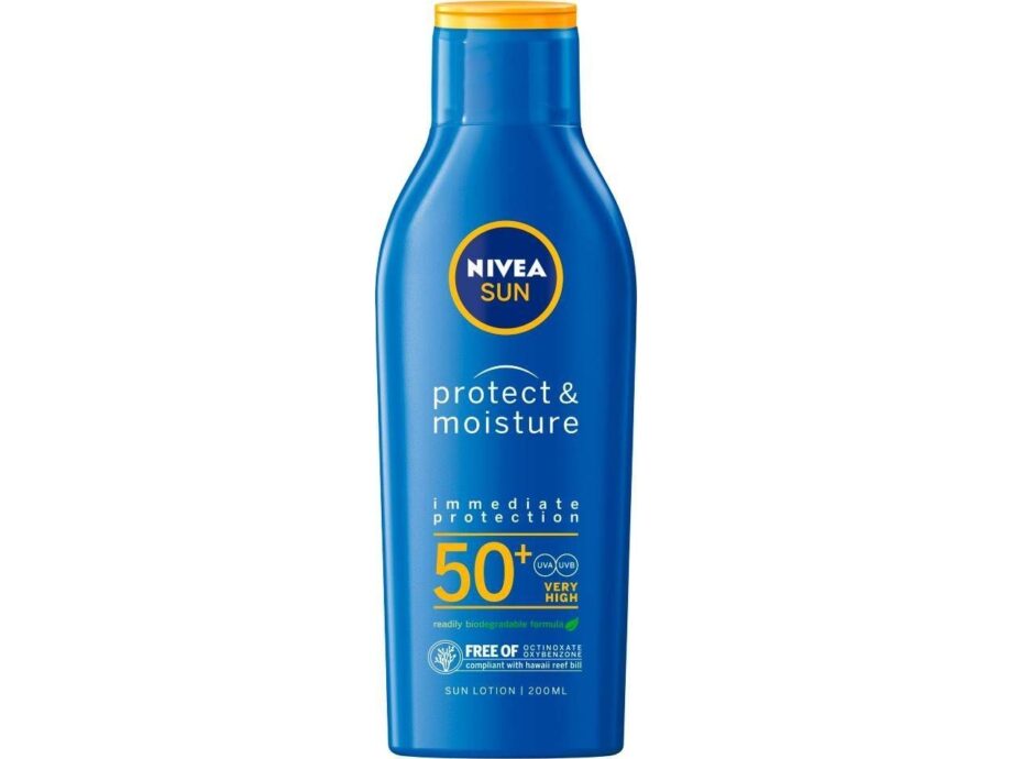 Nivea Sun Protect & Moisture Solcreme SPF 50 - 200 ml