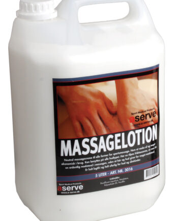 Aserve Massage Lotion 5 Liter – Ideel til Sportsmassage