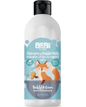 Barwa Bebi Børne Shampoo og Bade Lotion - Bubble Gum 500ml