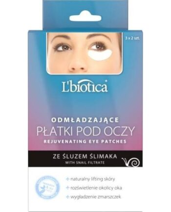 Biotica Fornyende Øjenmasker med Snail Mucus - 3x2stk