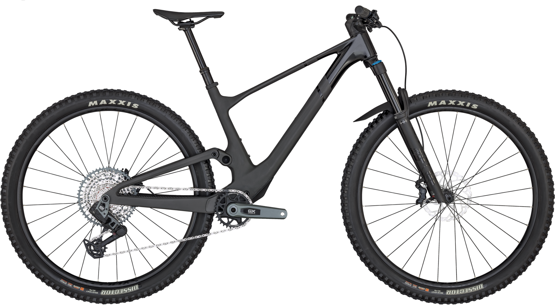 Scott Spark 910 2024 - Sort mountainbike med kraftig affjedring