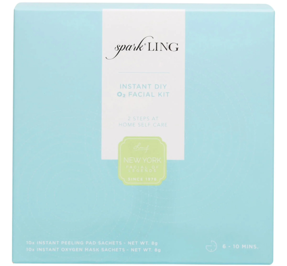 Ling Sparkling Instant DIY Ansigtssæt - Hjemmespaoplevelse