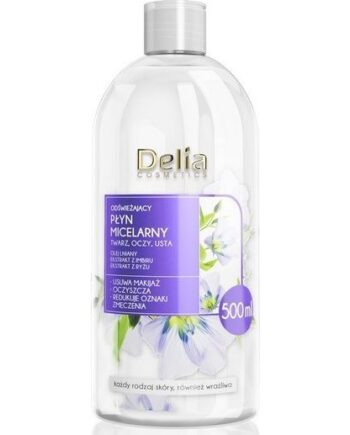 Delia Cosmetics Opfriskende Micellar Lotion 500ml - Til Alle Hudtyper