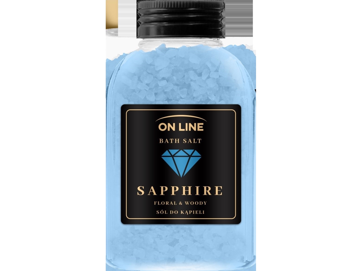 Lin saltbad 600g Sapphire – Styrk dit velvære!