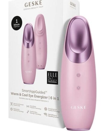 Pink 6i1 Øjenmassageapparat med Applikation - Tilbud!
