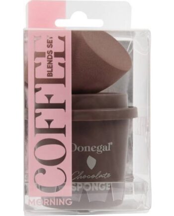 Donegal Morgenkaffe Makeupsvamp med Etui 1 stk.