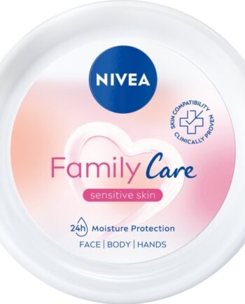Nivea Family Care Let Fugtgivende Creme til Ansigt og Krop 450ml