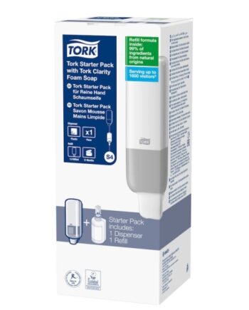 Tork 960201 Hænder Genopfyldningssæt - Hvid & Grå