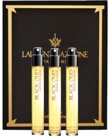 Sort John Richmond Trio Sæt med Laurent Mazzone Black Oud Parfume