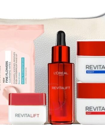 L'Oréal Paris Revitalift Pouch Sæt med Serum og Creme
