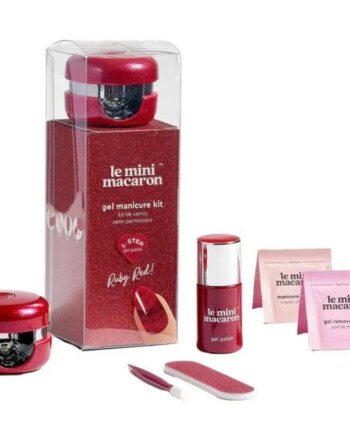 Mini Macaron Ruby Red - Sæt med Semi-Permanente Neglelakker