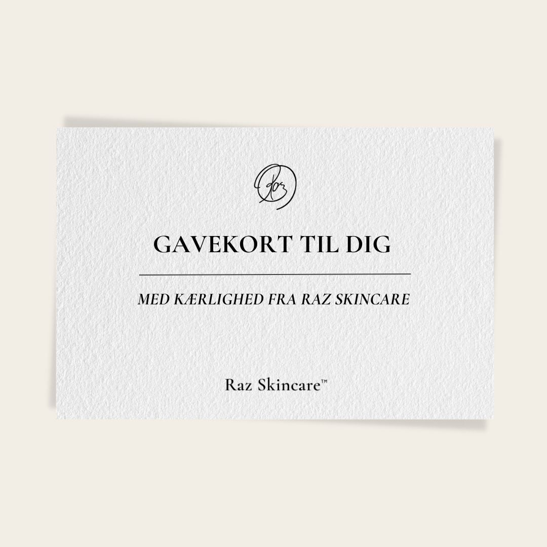 Gavekort til Raz Skincare - Den perfekte gave til skønhed