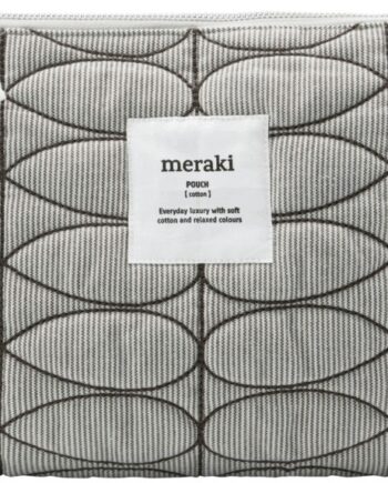 Mentha Makeup Pung i Lys Grå og Armygrøn – Meraki