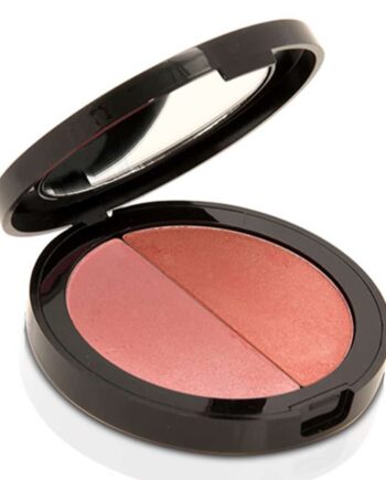 Mineralogie Kompakt Presset Blush Duo - Blød Rosa og Brun