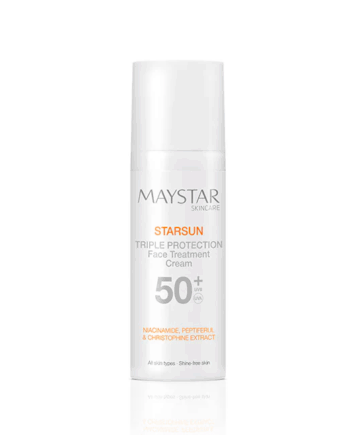 Maystar Starsun Ansigtscreme SPF 50 - Tredobbelt Beskyttelse