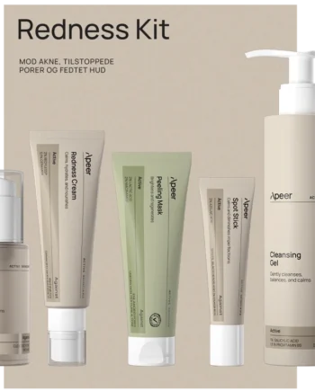 Apeer Rødheds Kit – Effektiv hudpleje mod urenheder