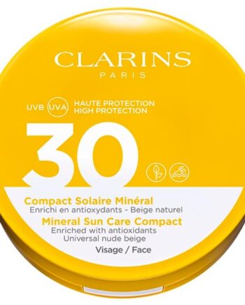 Clarins Solbeskyttelse Ansigt Mineral Compact SPF 30 Beige