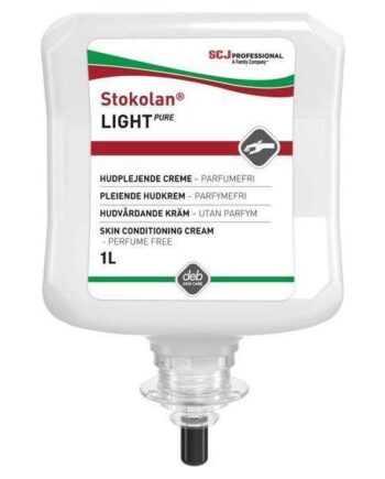 Deb Stokolan Light Pure Håndcreme 1000 ml - Til Tør Hud