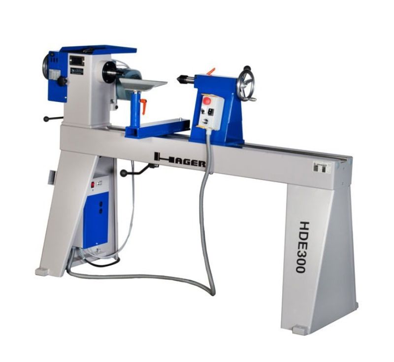 Hager Trædrejebænk HDE300 – Effektiv og Stabil Bearbejdning