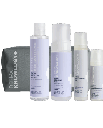 Rosa Dermaknowlogy Hudplejesæt til Rosacea - Tilbud!