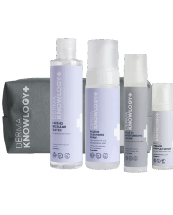 Dermaknowlogy Ansigtshudplejesæt til Tør Hud - Skånsom Pleje