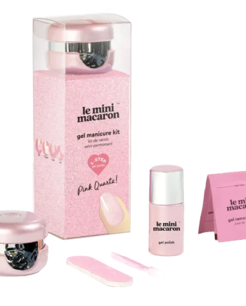 Lyserød Mini Macaron Gel Manicure Kit – Hjemmespa!