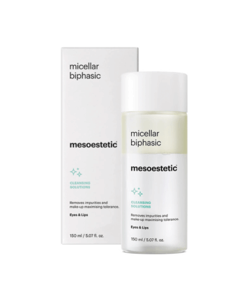 Bifasisk Makeupfjerner fra Mesoestetic - Skånsom Rens 150ml