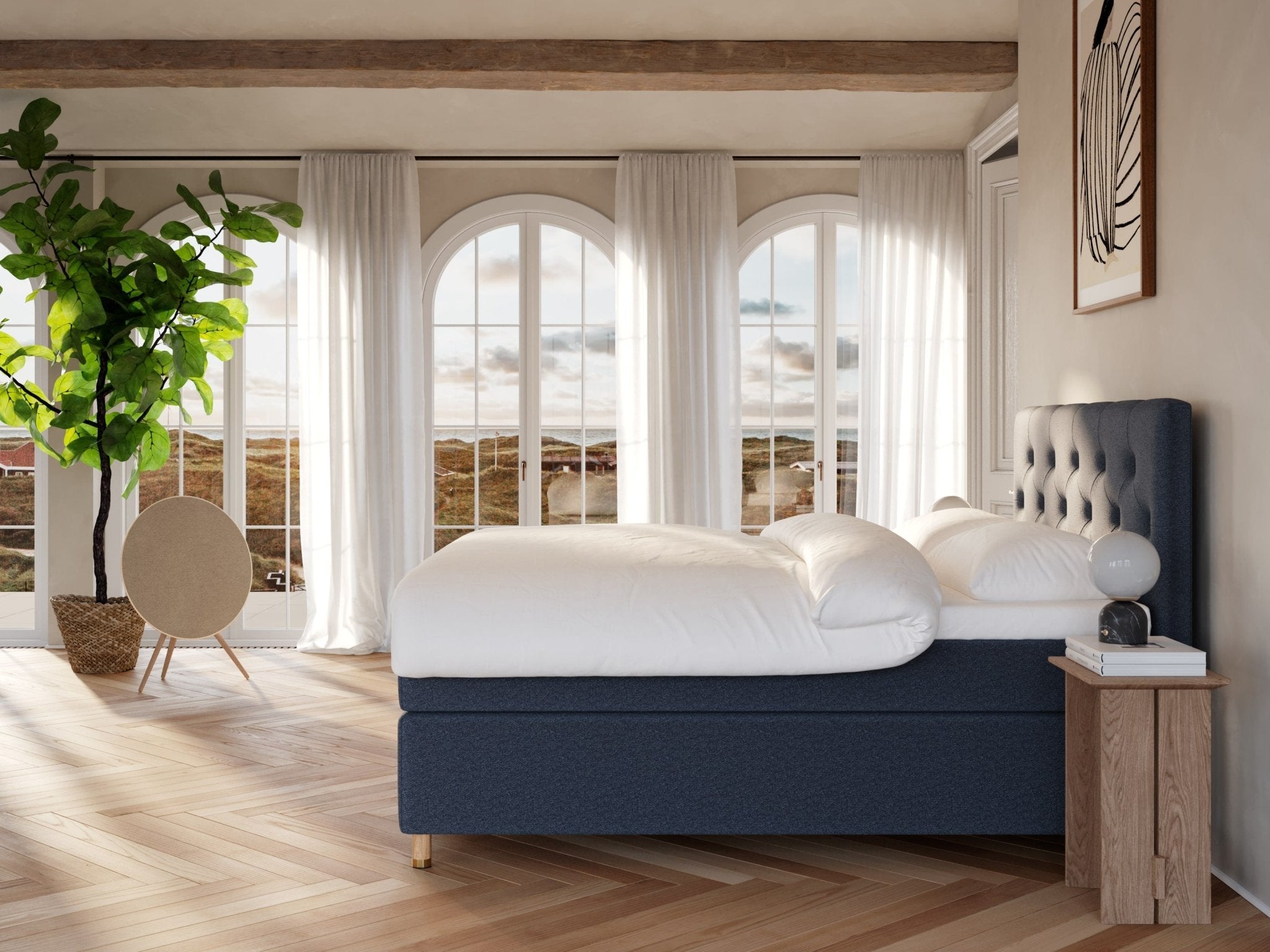 Nora Nordlys 180x200 Dyb Blå – Uovertruffen Søvnkomfort